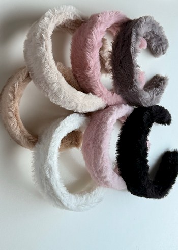 Renkli Kadın Kadife Saç Taçları - Görsel 5