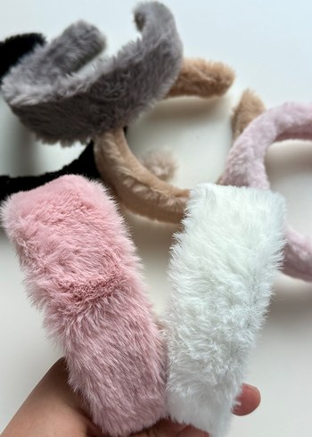 Renkli Kadın Kadife Saç Taçları - Görsel 6