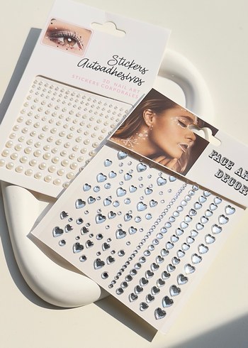 Boncuklu Bej Bohem Saç Aksesuarı - Görsel 4