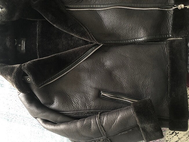 m Beden Stradivarius biker ceket