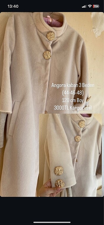Angora kaban. 125 cm