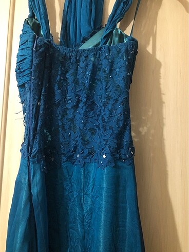 34 Beden Vintage Abiye Elbise
