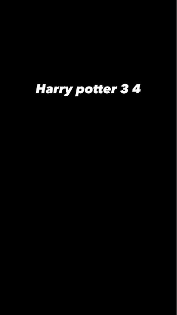 Harry potter 3 4