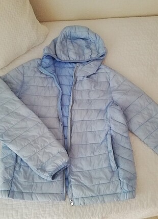 PULL AND BEAR Bebek Mavisi İnce Mont