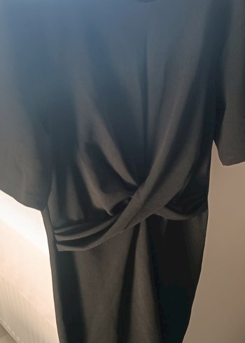 koton siyah elbise - Görsel 4