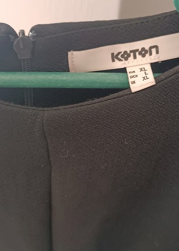 koton siyah elbise - Görsel 3