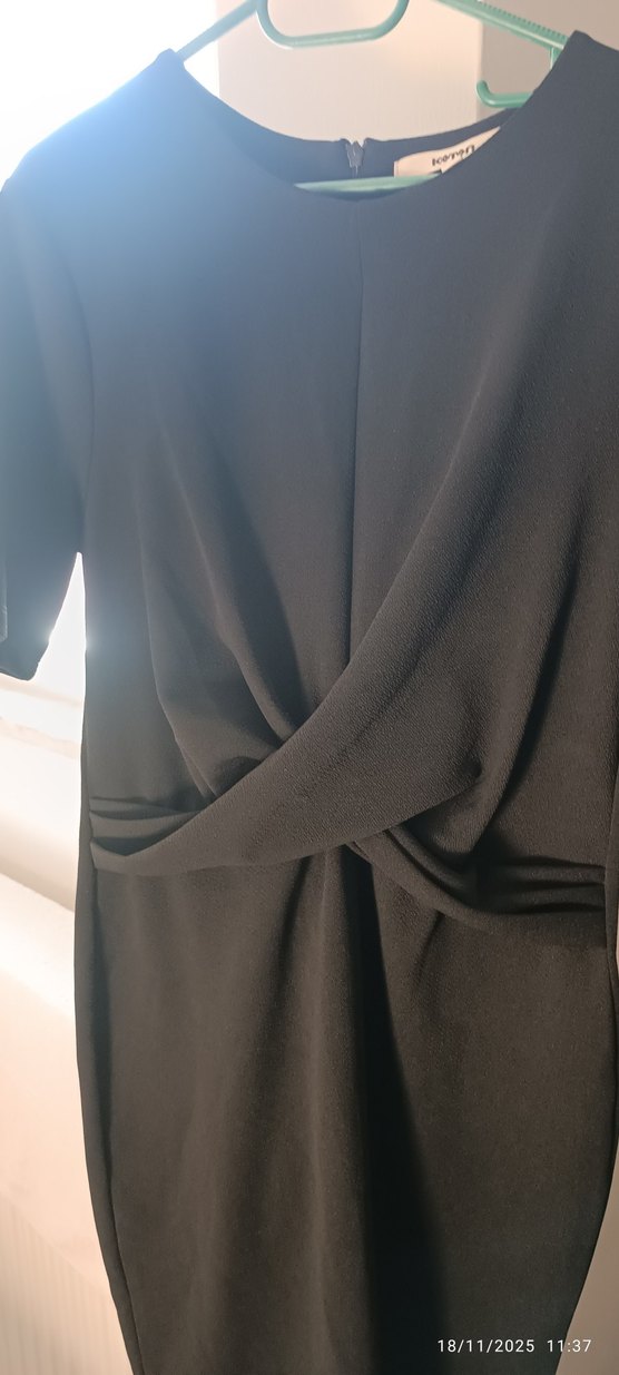 koton siyah elbise - Görsel 2