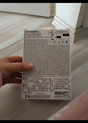 Pembe Pastel Desenli çocuk kolluk NABAIJI - Görsel 3