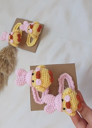 Diğer Amigurumi çıt çıt toka 