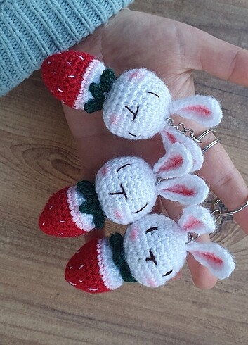 universal Beden çeşitli Renk Amigurumi anahtarlik 