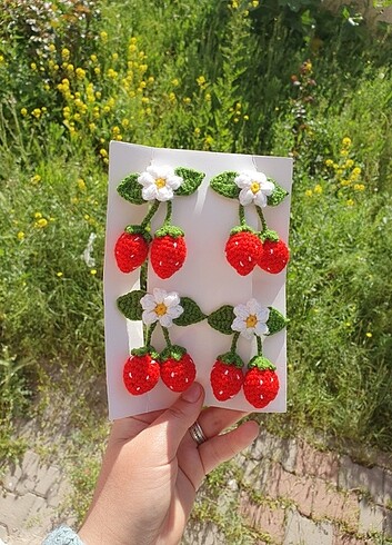  Beden çeşitli Renk Örgü toka 