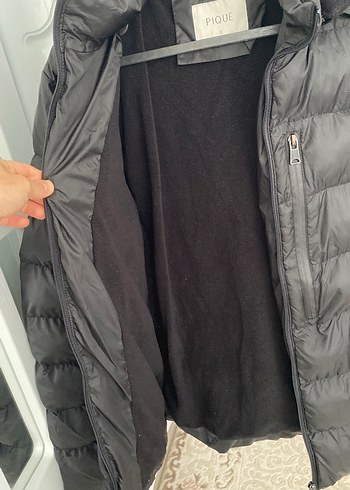 s Beden Siyah Erkek Midi Streetwear Mont