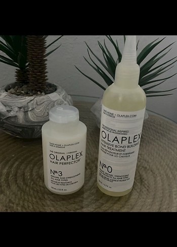Olaplex No-3 Saç Bakım Maskesi ve No-0 Onarıcı