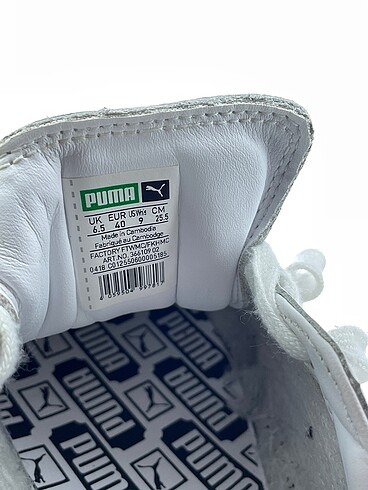 40 Beden beyaz Renk Puma Spor Ayakkabı %70 İndirimli.