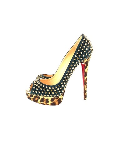 Christian Louboutin Platform %70 İndirimli.