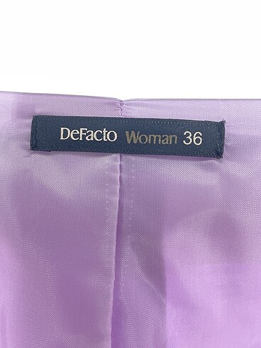 36 Beden mor Renk Defacto Blazer %70 İndirimli.