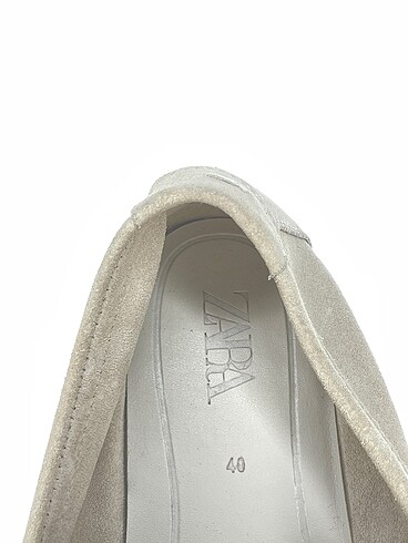 40 Beden gri Renk Zara Espadril p İndirimli.