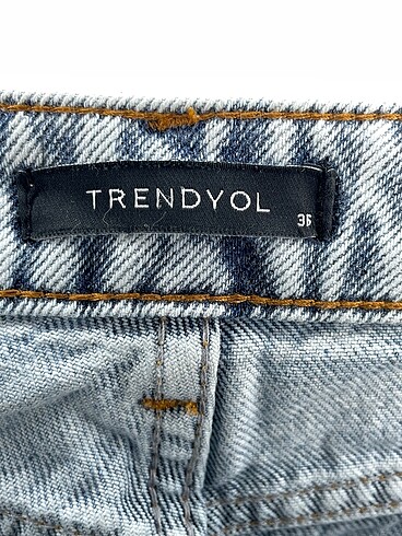36 Beden mavi Renk Trendyol & Milla Jean / Kot %70 İndirimli.