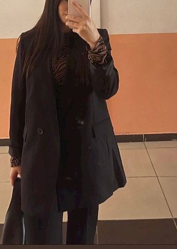 l Beden siyah Renk Trendyol milla blazer