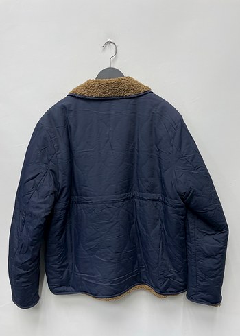 Kore Orijinal Teddy Yün Polarlı Yakalı Kışlık Kapitone Mont - Görsel 3