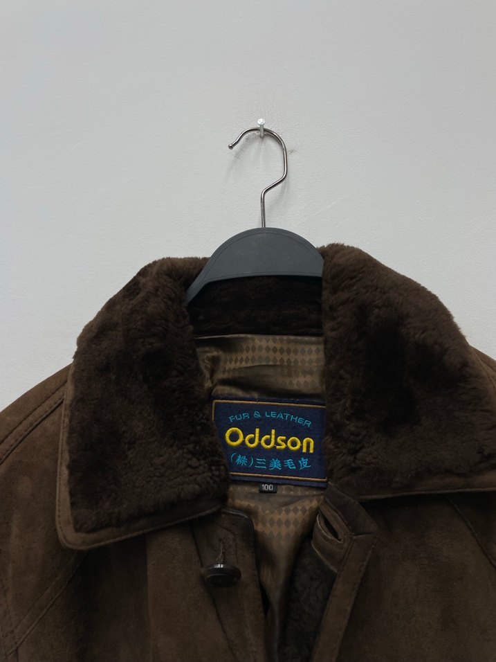 Kahverengi Hakiki Kürk Erkek Kaban M/L - Görsel 3