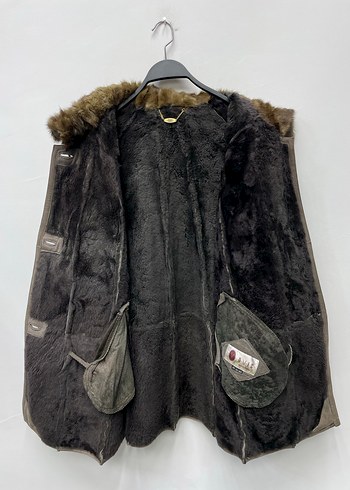 Jindo Orijinal Kore Hakiki Vizon Kürk Kaban - Görsel 3