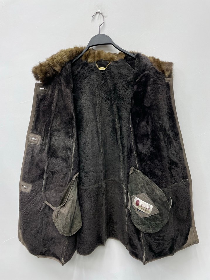 Jindo Orijinal Kore Hakiki Vizon Kürk Kaban - Görsel 3