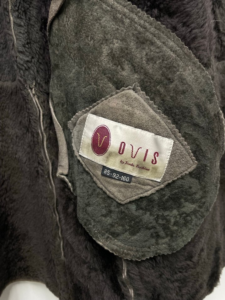 Jindo Orijinal Kore Hakiki Vizon Kürk Kaban - Görsel 4