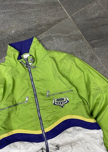 Erkek Yeşil Fermuarlı Rüzgarlık Kar Kayak İçin Uygun - Görsel 9