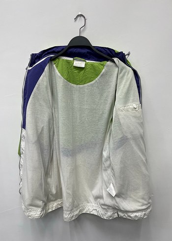 Erkek Yeşil Fermuarlı Rüzgarlık Kar Kayak İçin Uygun - Görsel 3