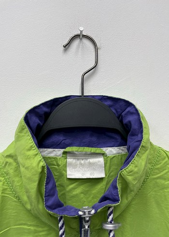 Erkek Yeşil Fermuarlı Rüzgarlık Kar Kayak İçin Uygun - Görsel 7