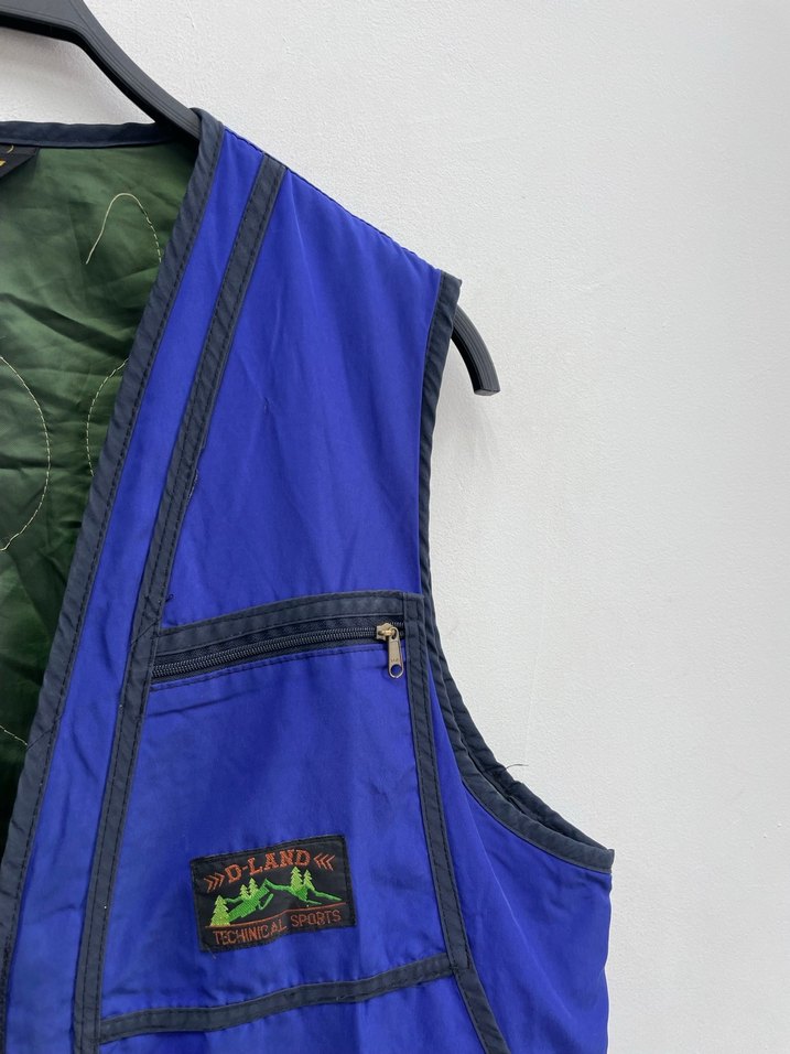 Vintage Taktik Yelek Cep Detaylı Yurtdışı - Görsel 5