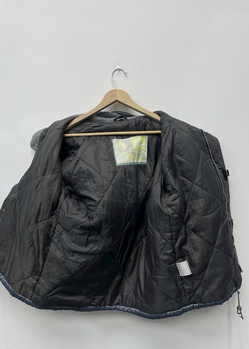 Gri Sarı Erkek Çocuk Kayak Montu - Görsel 5