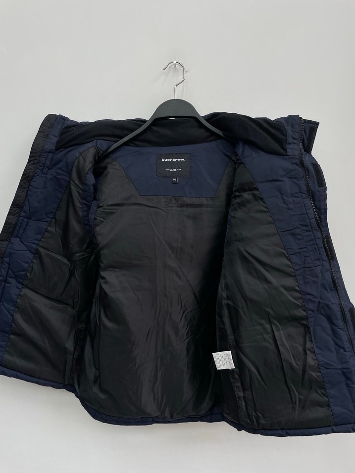 İntercrew Outdoor Kore Kapüşonlu Erkek Lacivert Yelek - Görsel 5