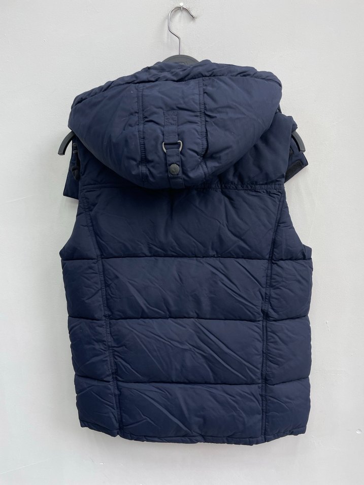 İntercrew Outdoor Kore Kapüşonlu Erkek Lacivert Yelek - Görsel 3