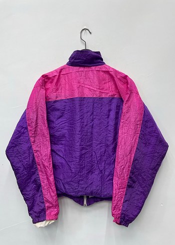 Mor ve Pembe Parlak Kadın Spor Ceket - Görsel 3