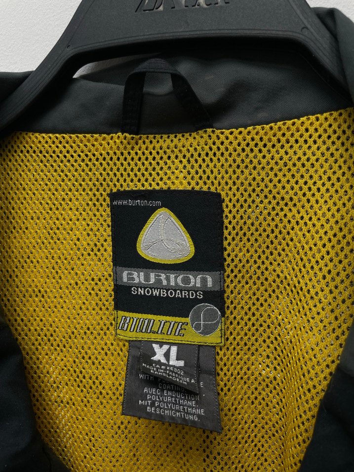 Burton Orijinal Outdoor Waterproof Snowboard  Fermuarlı Mont - Görsel 3