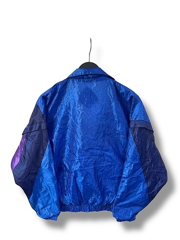 l Beden çeşitli Renk Vintage Oversize Yağmurluk Eşofman Üstü m/l
