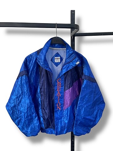 Vintage Oversize Yağmurluk Eşofman Üstü m/l