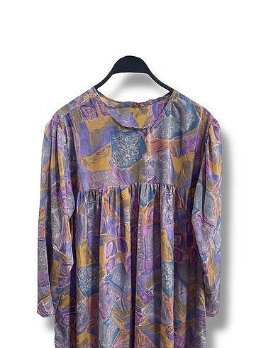 l Beden Vintage 90s Elbise