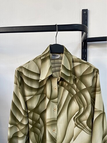 Vintage Love Vintage Oversize Desenli Yazlık Gömlek