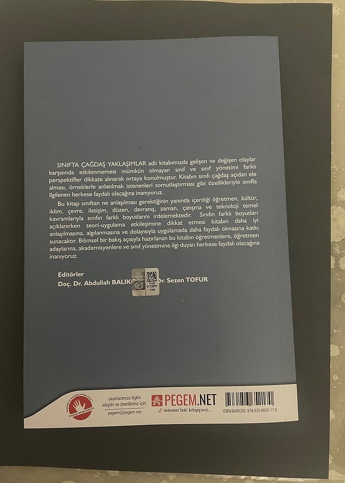 Sınıf Yönetimi Ders Kitabı - Görsel 2