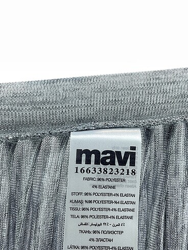 m Beden çeşitli Renk Mavi Midi Etek %70 İndirimli.