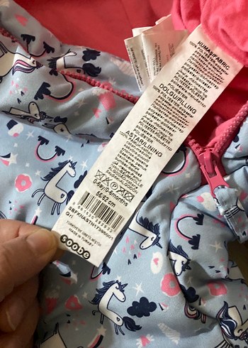 Kız Bebek Kar Tulumu - Görsel 4