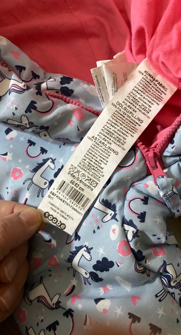 Kız Bebek Kar Tulumu - Görsel 4