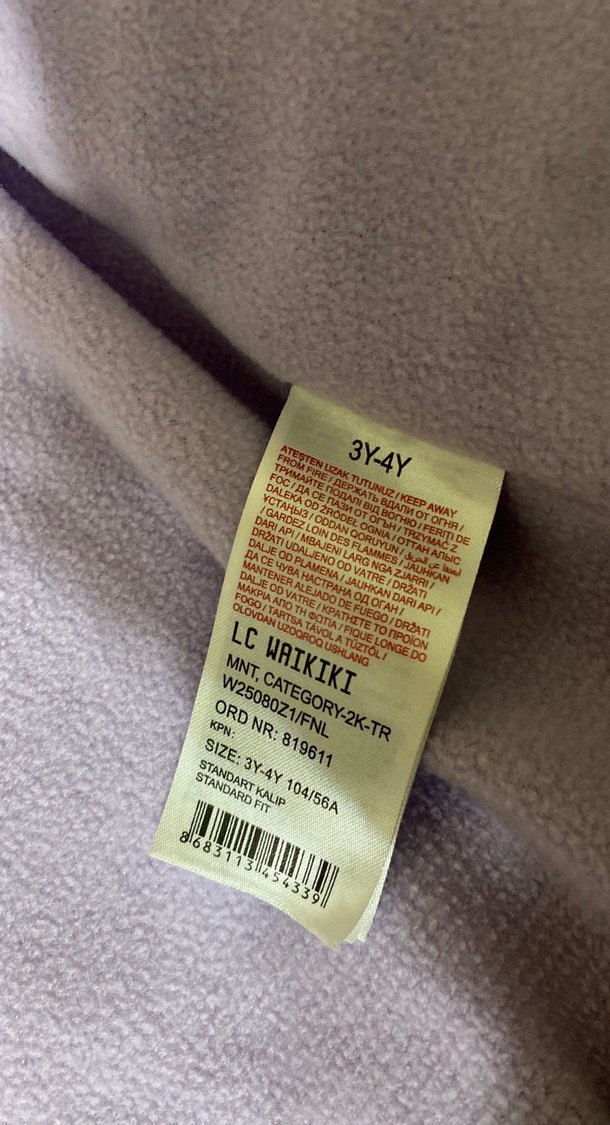 Kız Çocuk Pembe Kapüşonlu Fermuarlı Mont - Görsel 5