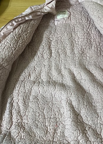 Düğmeli, Midi Boy, Beyaz Hamile Montu - Görsel 2