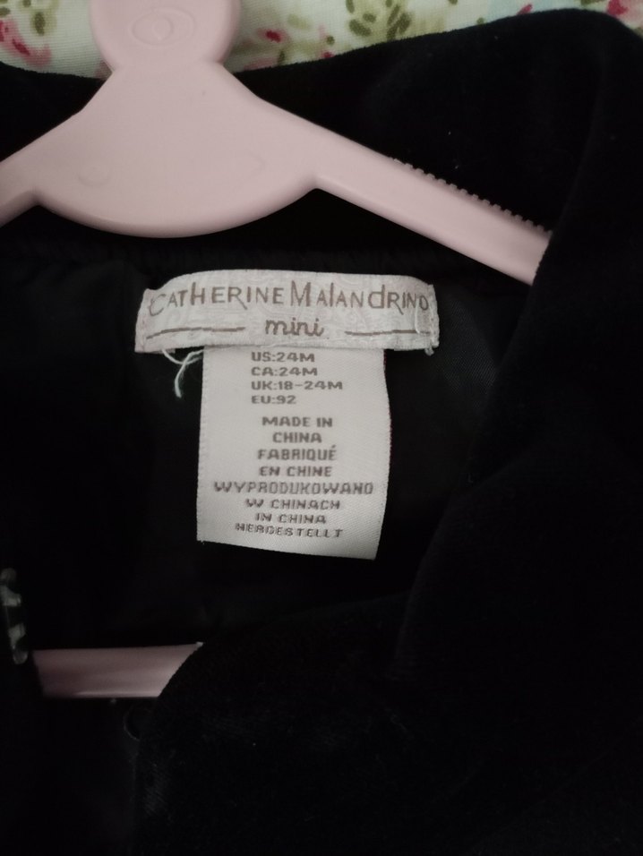 Düğmeli Siyah çocuk Kaban - Görsel 3