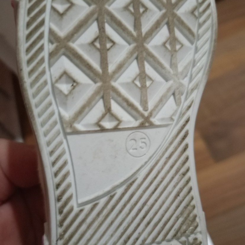 Kız Çocuk Beyaz Cırt Cırtlı Sneakers - Görsel 4