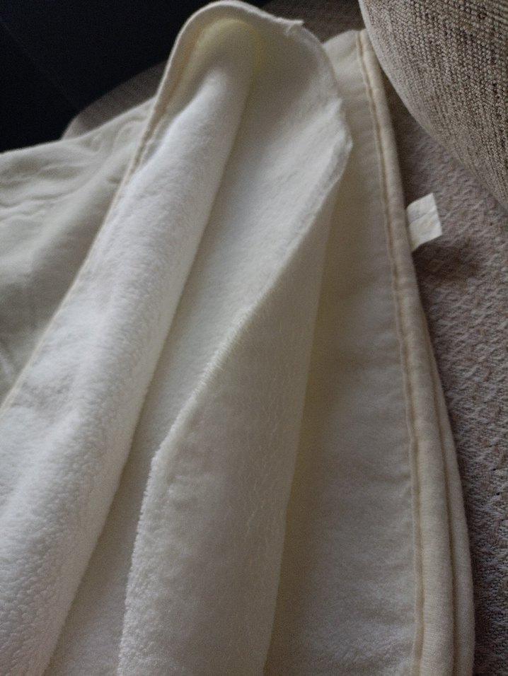 Beyaz Çocuk Battaniyesi - Görsel 2